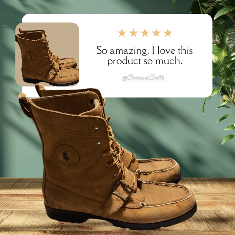 Polo Ralph Lauren Ranger boots 11D